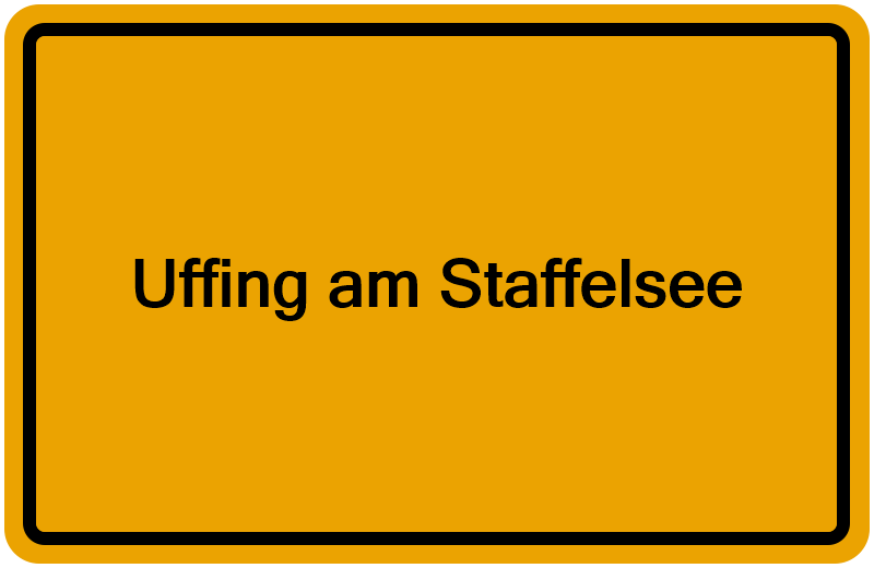 Handelsregisterauszug Uffing am Staffelsee